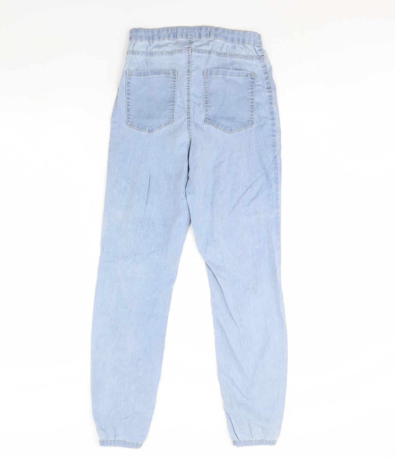 Denim & Co. Womens Blue  Denim Skinny Jeans Size 10 L29 in
