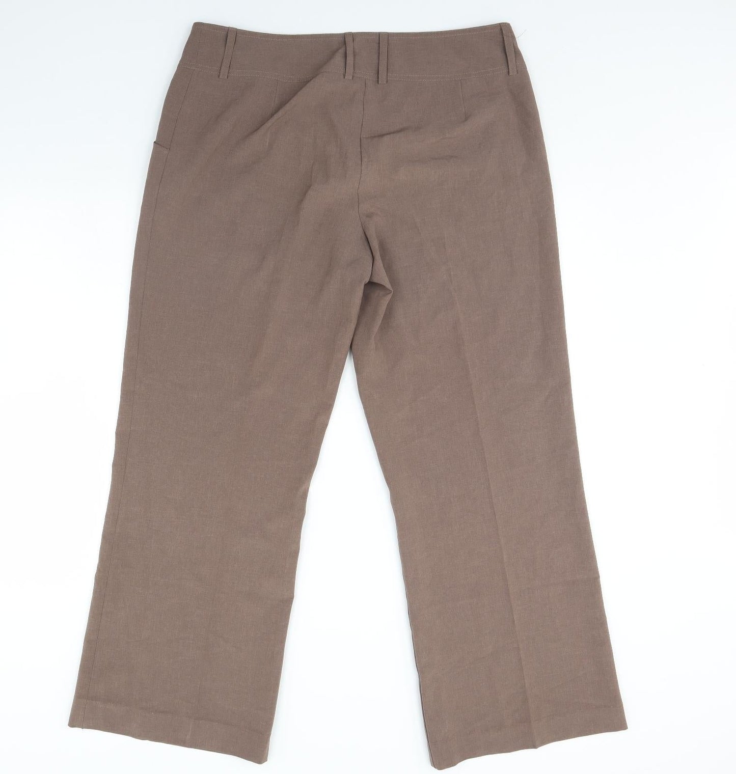 Preworn Womens Brown   Trousers  Size 38 L30 in