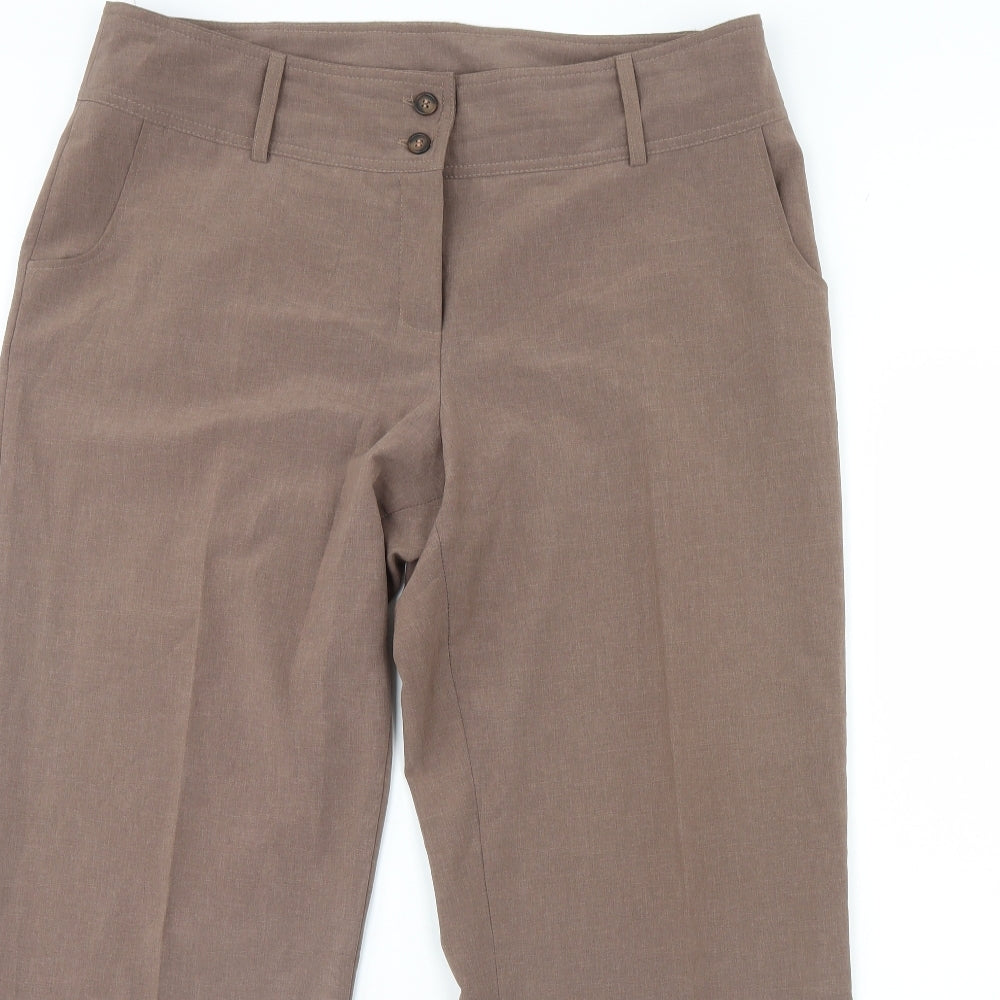 Preworn Womens Brown   Trousers  Size 38 L30 in
