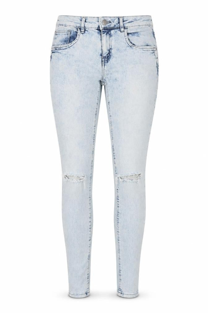 Denim & Co. Womens Blue  Denim Skinny Jeans Size 8 L30 in