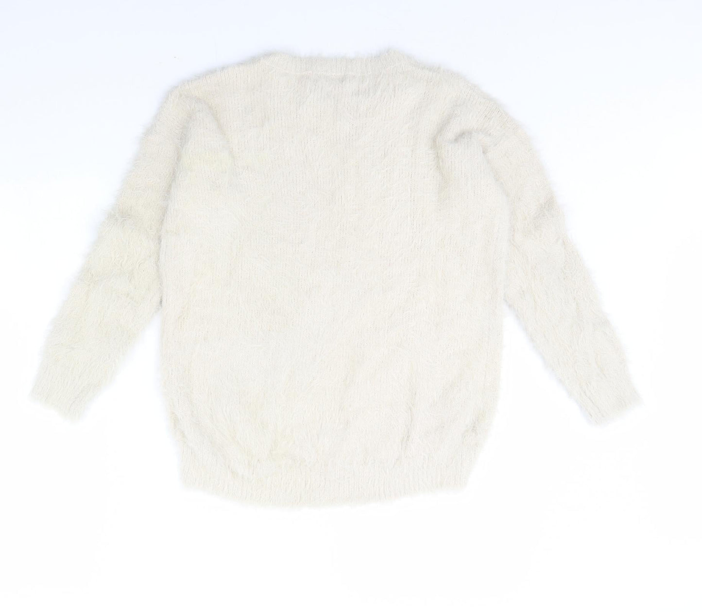 New Look Womens Ivory   Pullover Jumper Size 8