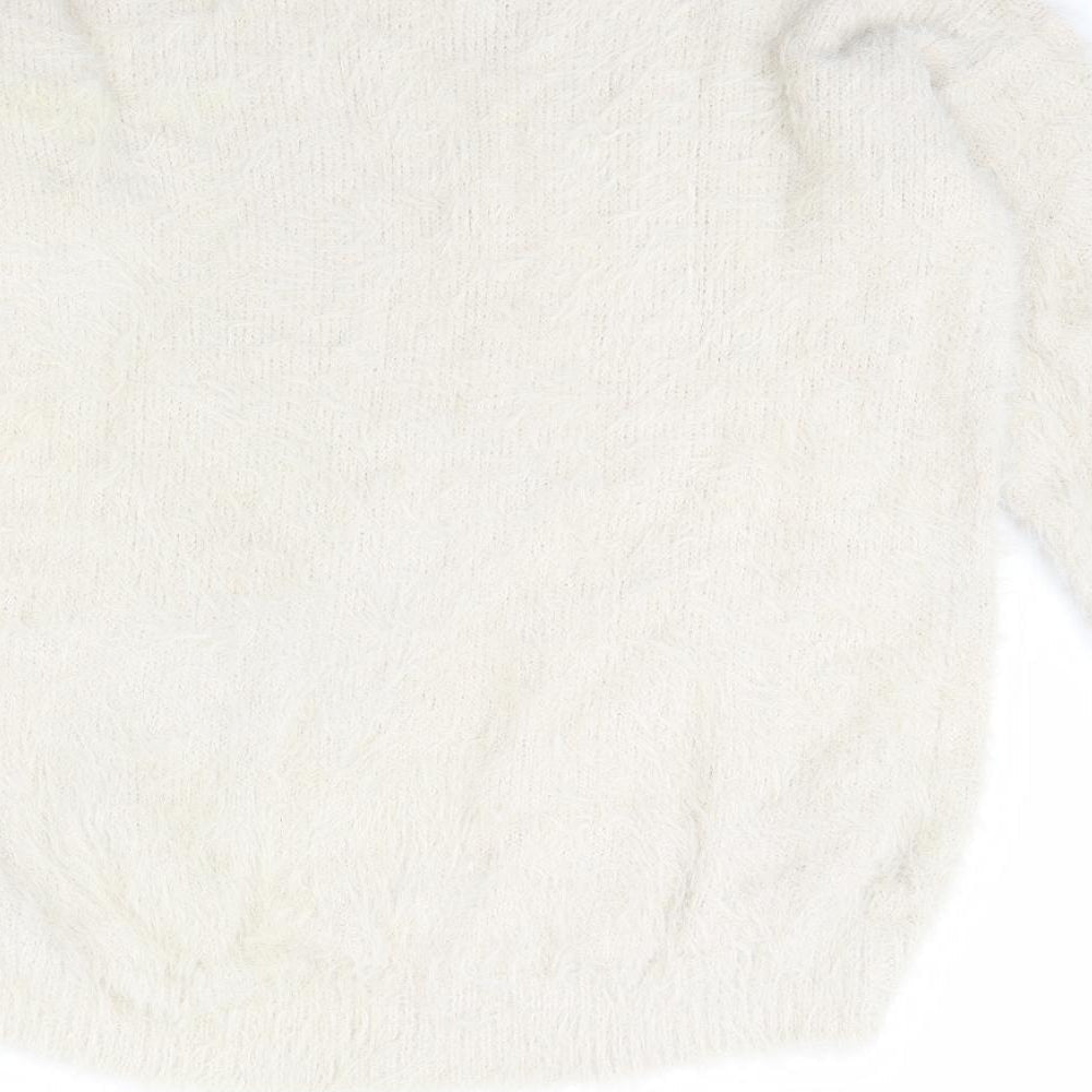 New Look Womens Ivory   Pullover Jumper Size 8