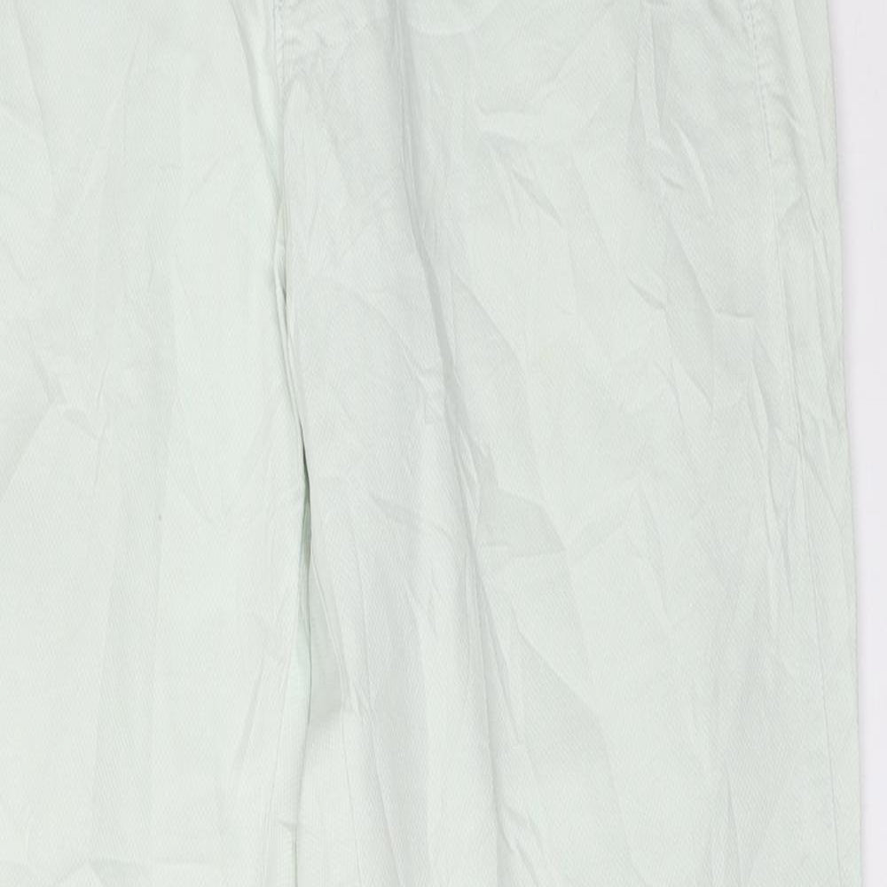 Preworn Womens Green   Capri Trousers Size 33 in L27.5 in