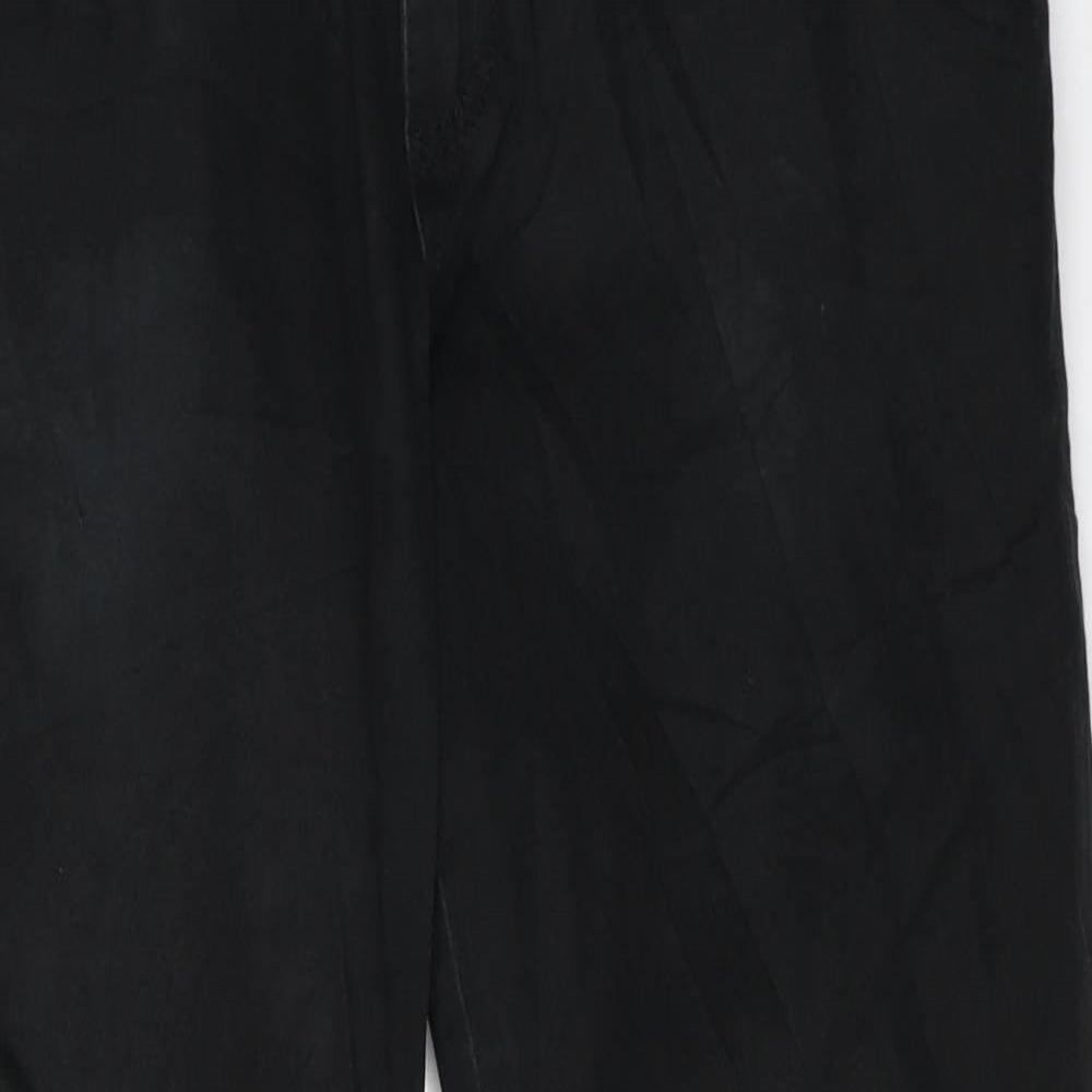 Gourd Womens Black   Trousers  Size 33 in L27 in