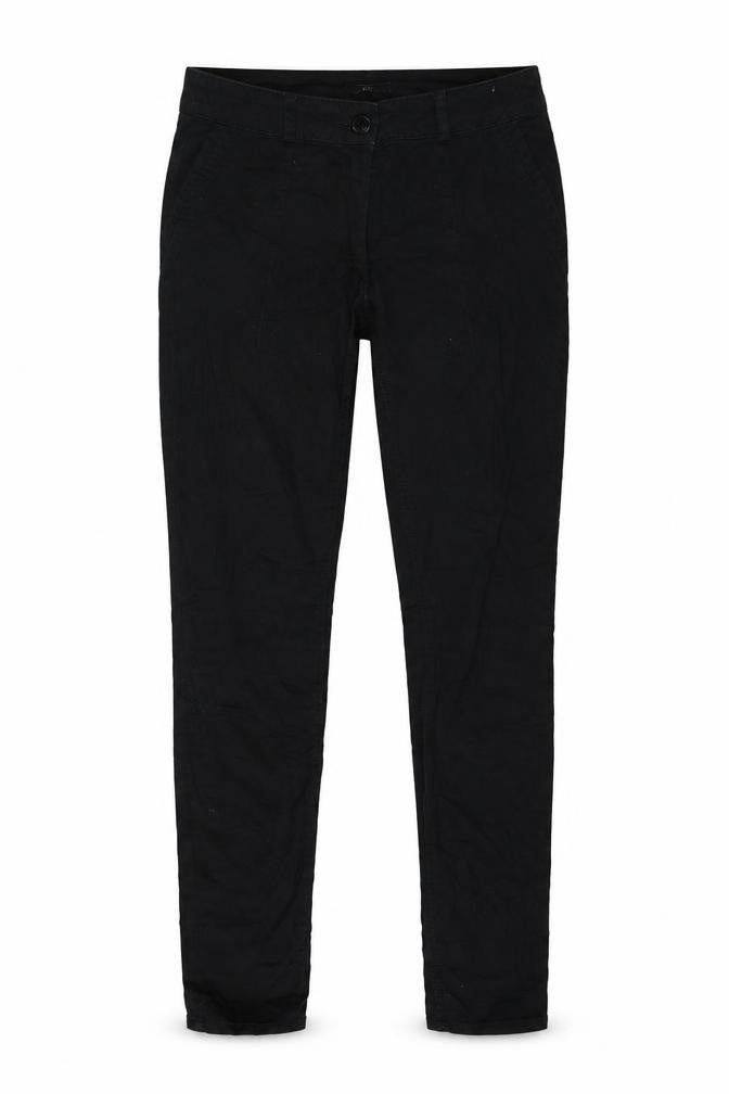H&M Womens Black   Trousers  Size 38 L31 in