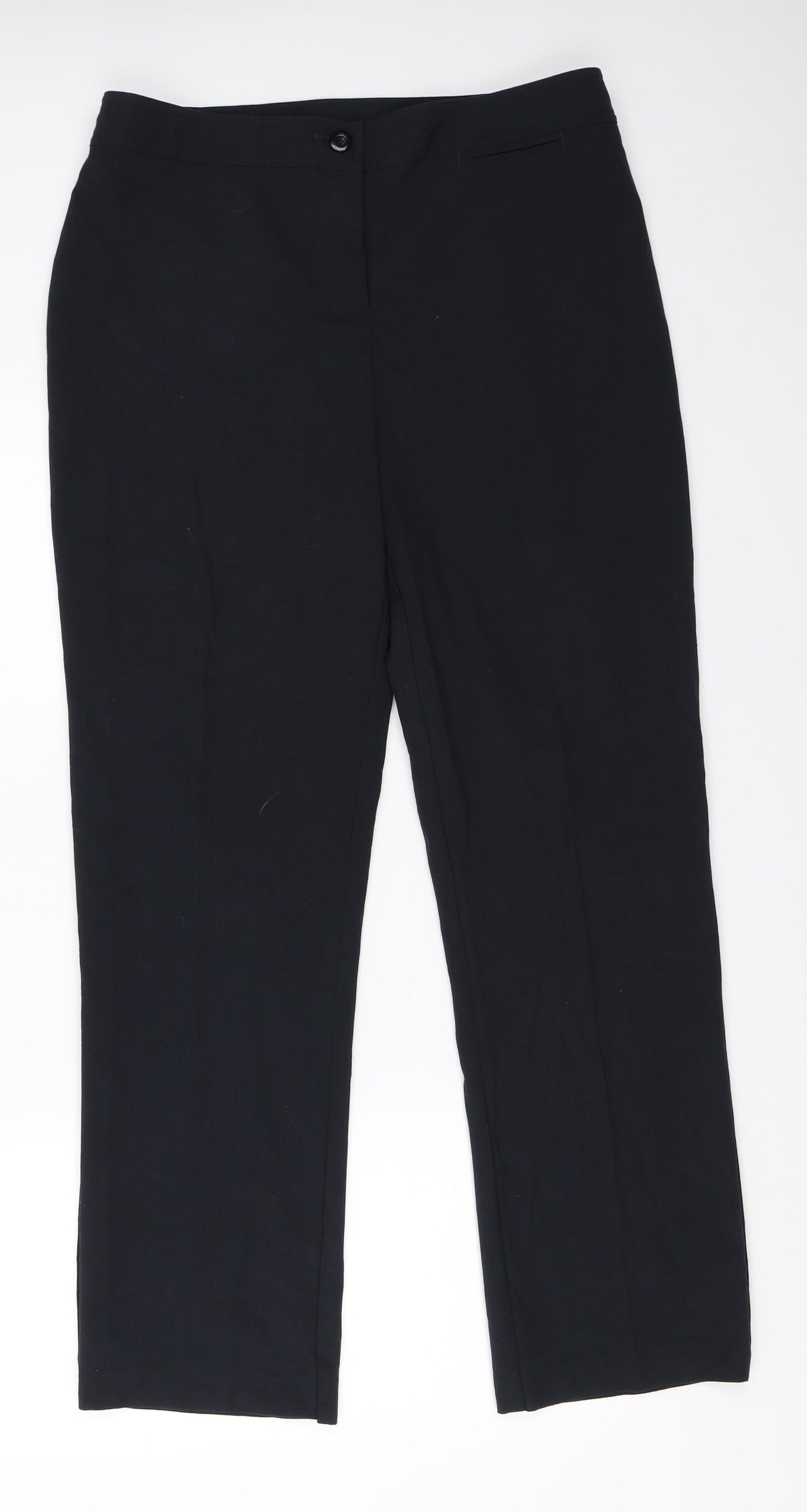 Preworn Womens Black   Trousers  Size 31 in L28.5 in