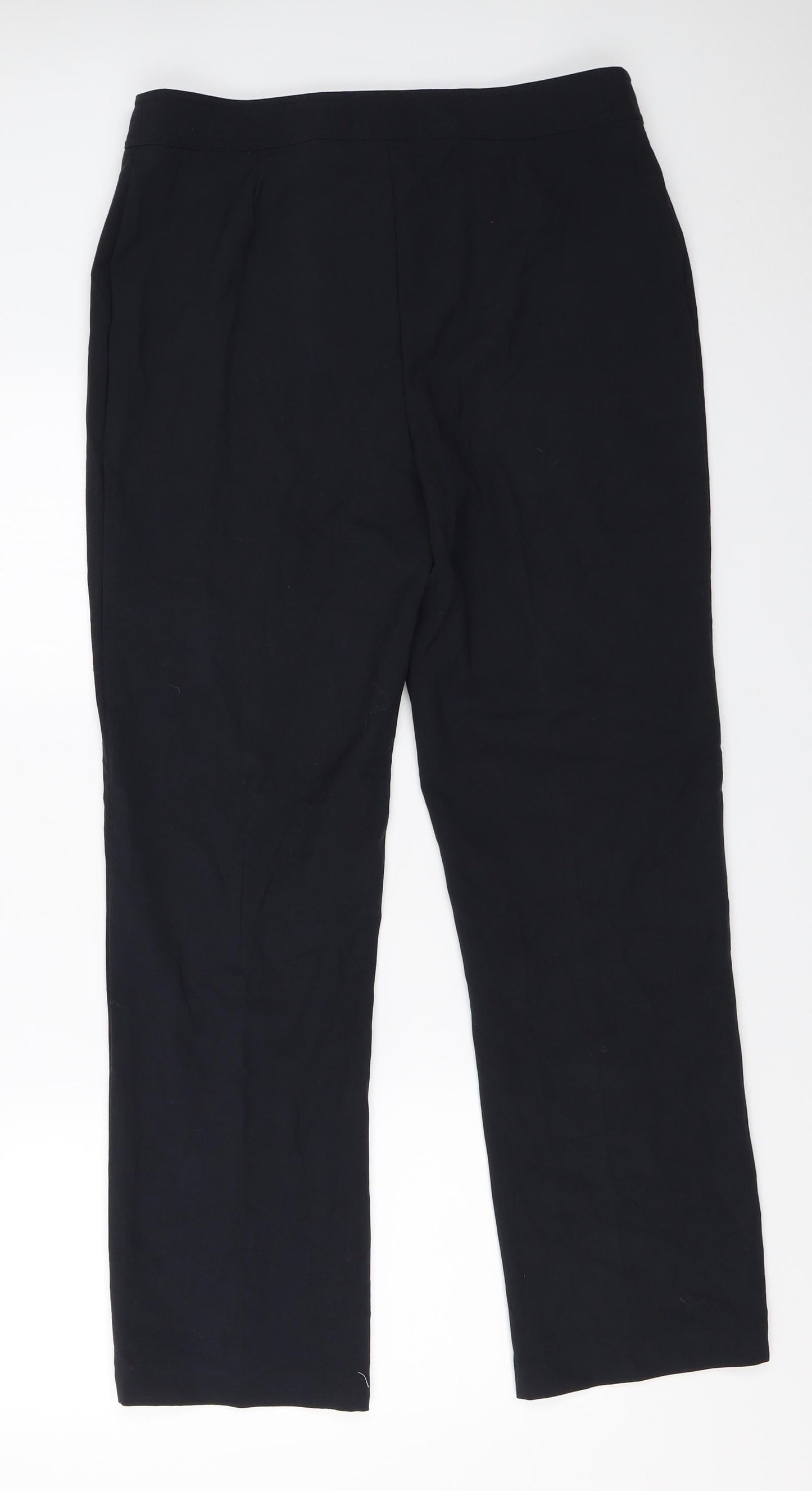 Preworn Womens Black   Trousers  Size 31 in L28.5 in