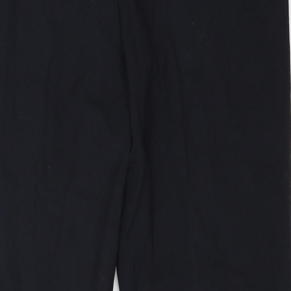 Preworn Womens Black   Trousers  Size 31 in L28.5 in