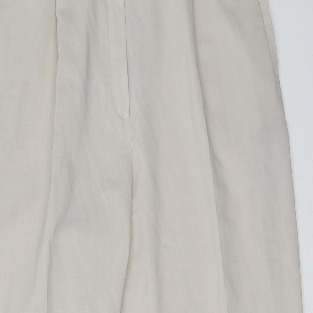 Preworn Womens Beige   Trousers  Size 38 in L27 in