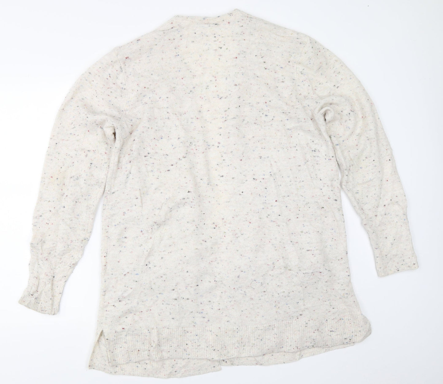Preworn Womens Beige   Cardigan Jumper Size L