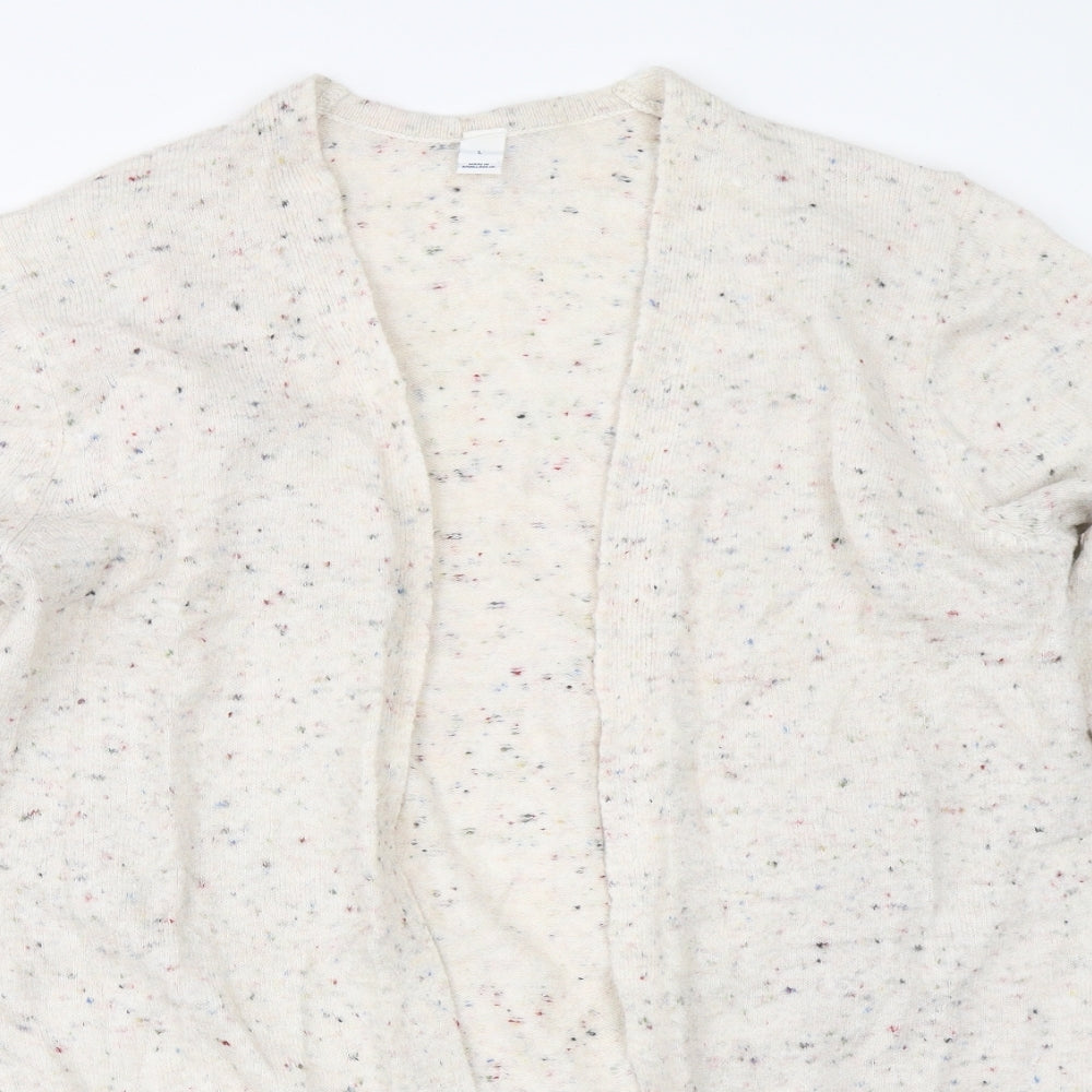 Preworn Womens Beige   Cardigan Jumper Size L