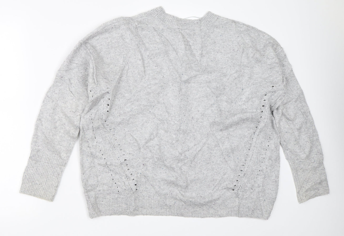 Topshop Womens Grey   Pullover Jumper Size 8