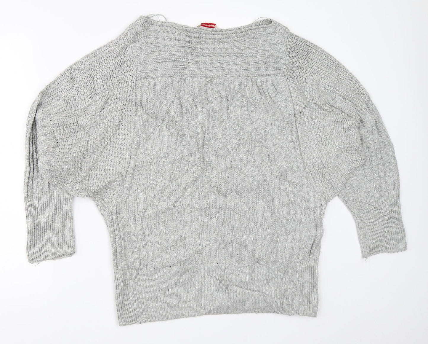 Miss Selfridge Womens Grey   Pullover Jumper Size 10
