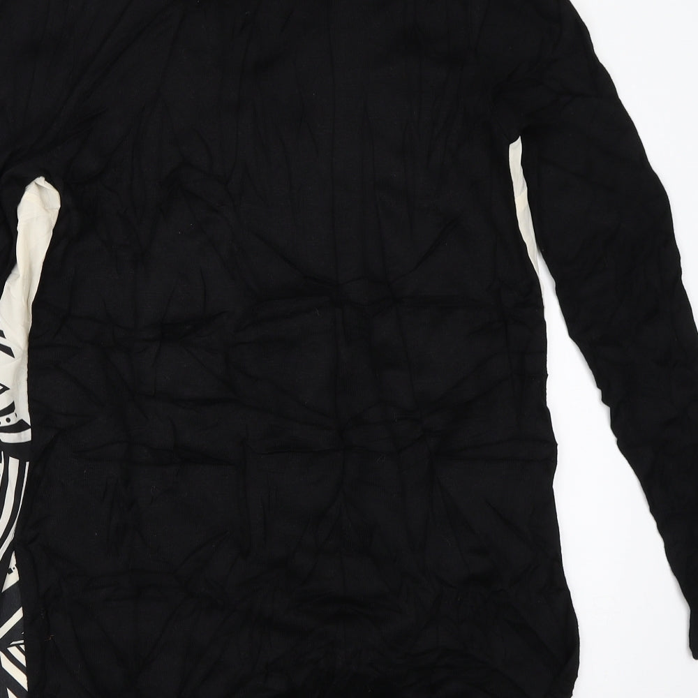 Oasis Womens Black   Pullover Jumper Size M