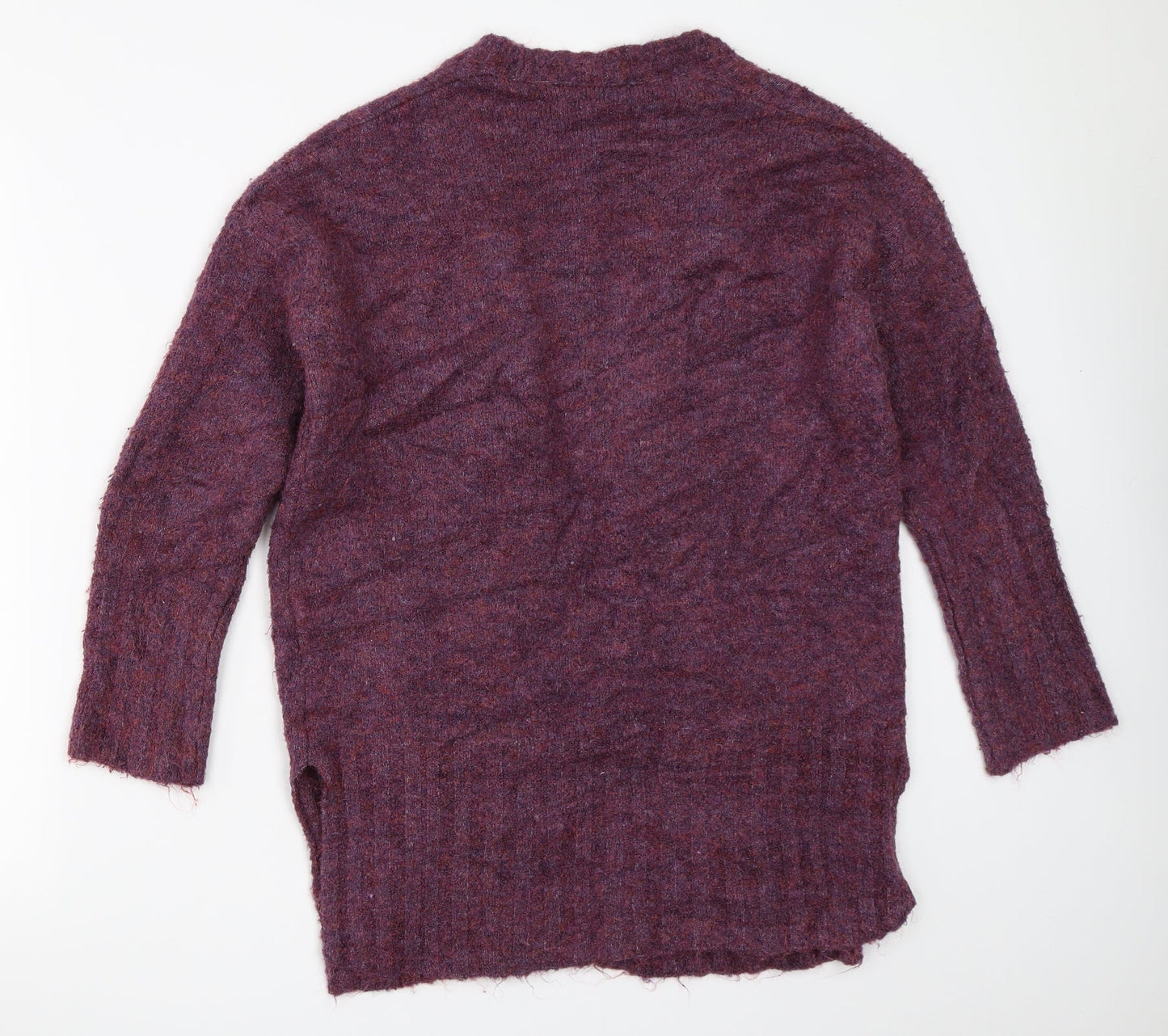 Marks and Spencer Womens Purple   Cardigan Jumper Size S