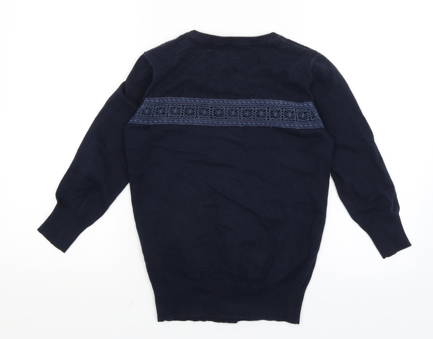 Yumi Womens Blue   Cardigan Jumper Size 8