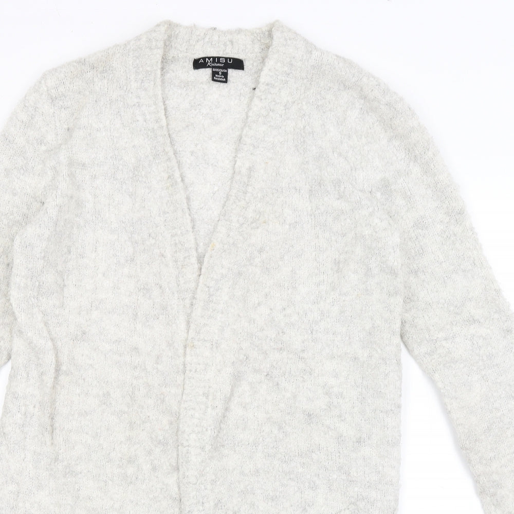 Amisu Womens Ivory   Wrap Jumper Size S