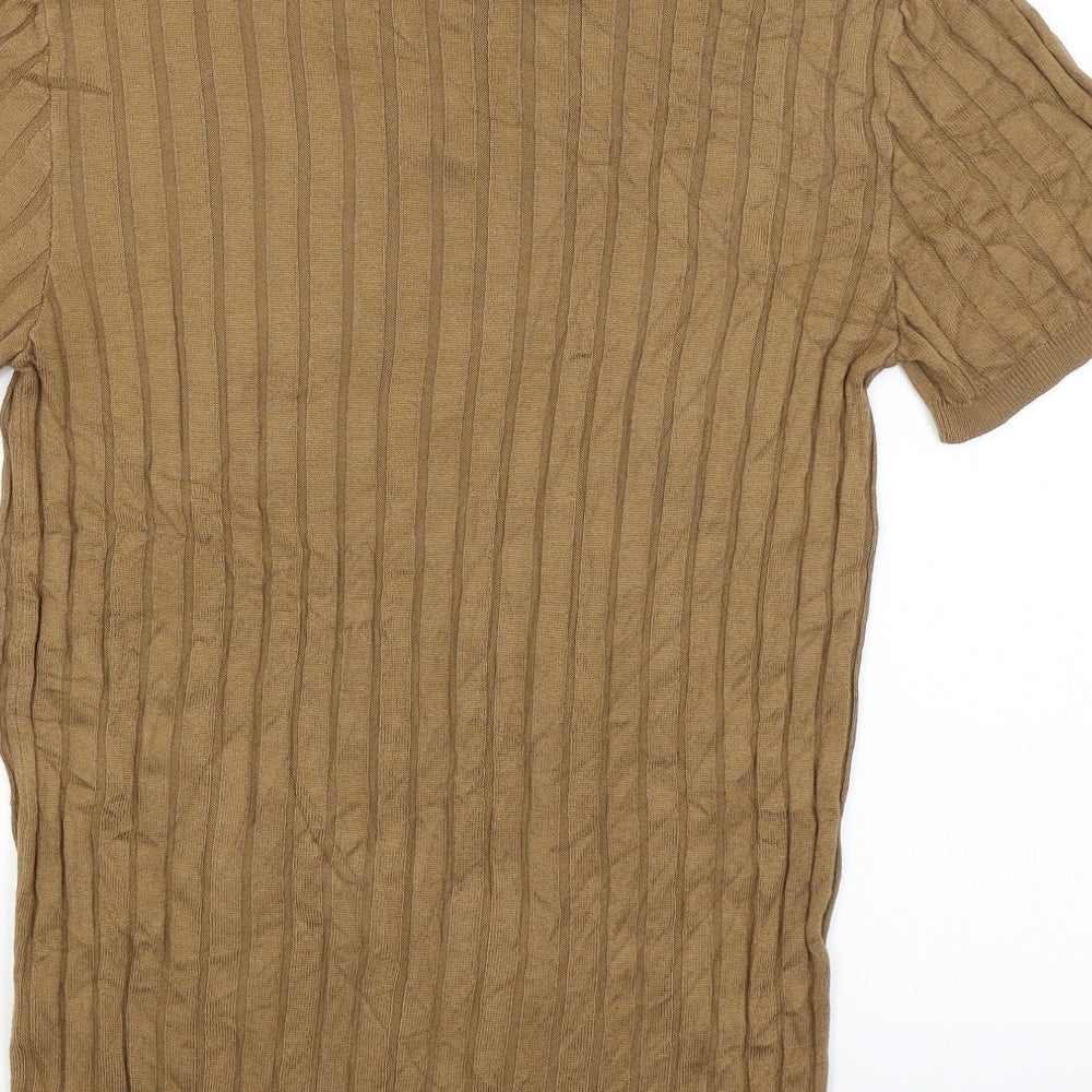 River Island Womens Brown   Basic T-Shirt Size M