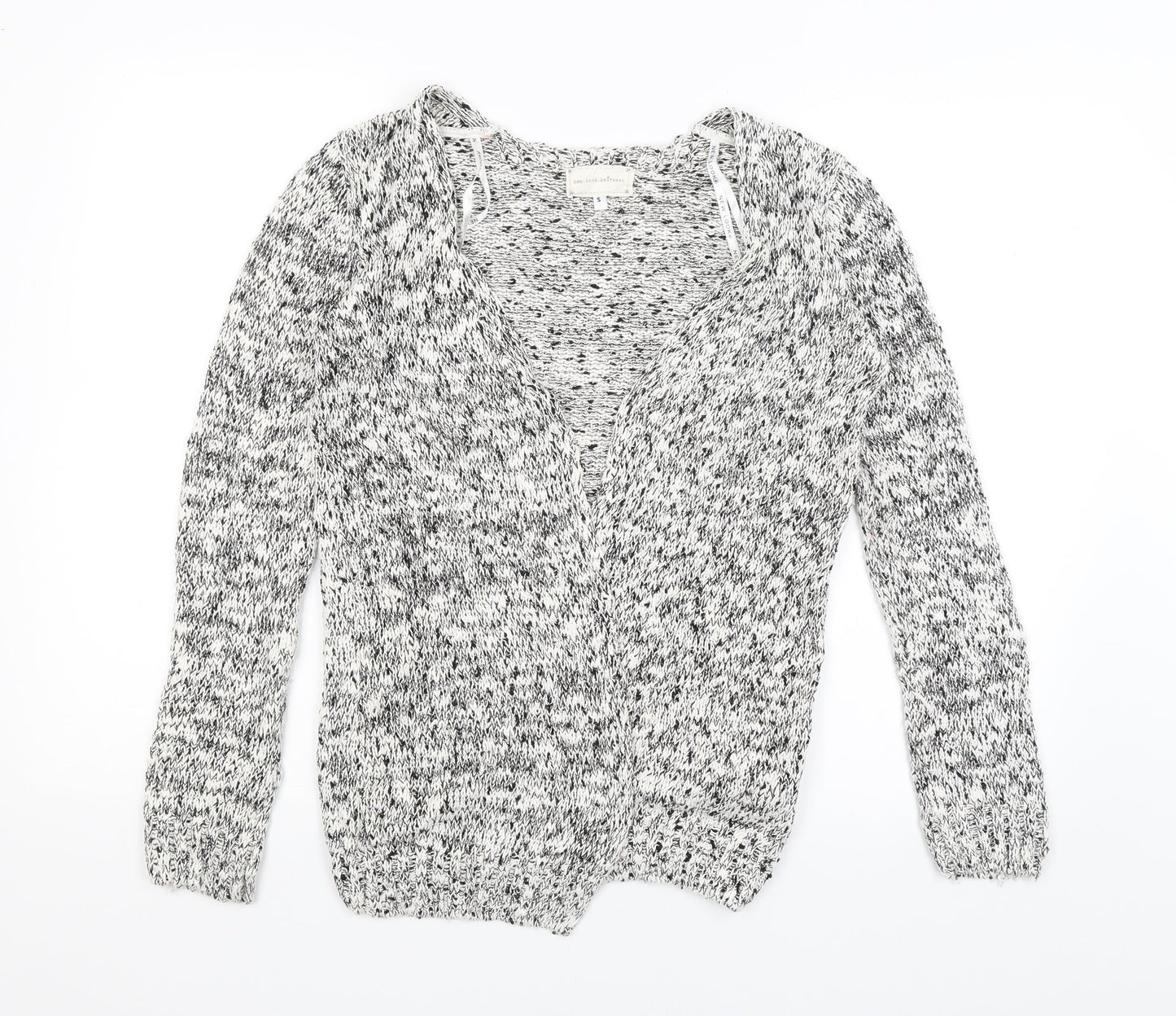New Look Womens White   Wrap Jumper Size S