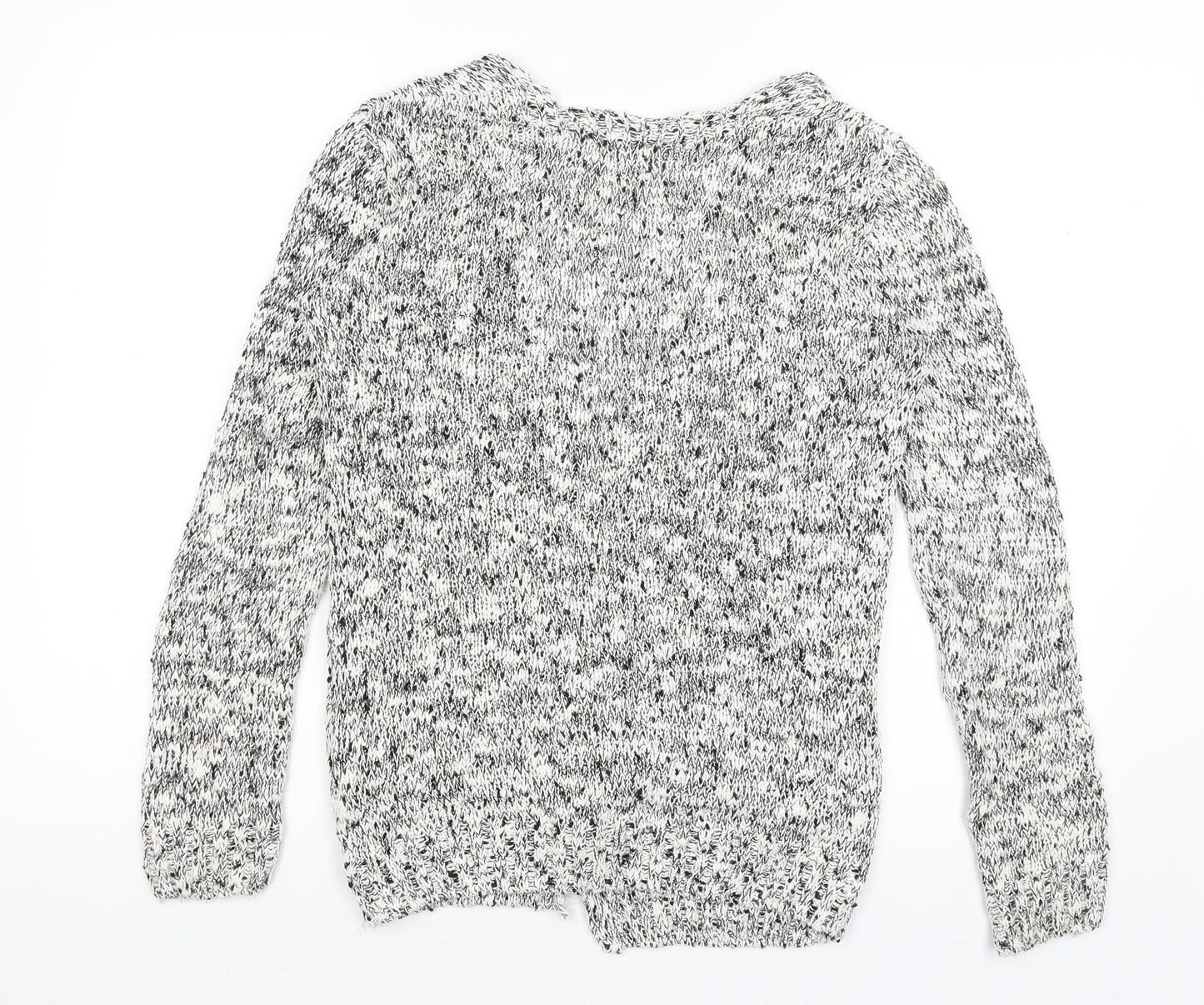 New Look Womens White   Wrap Jumper Size S