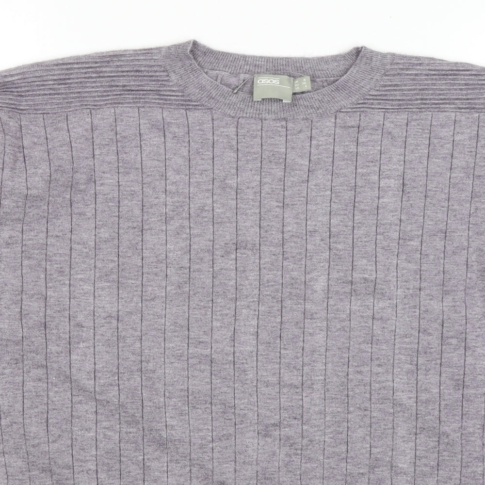 ASOS Womens Purple   Pullover Jumper Size 8