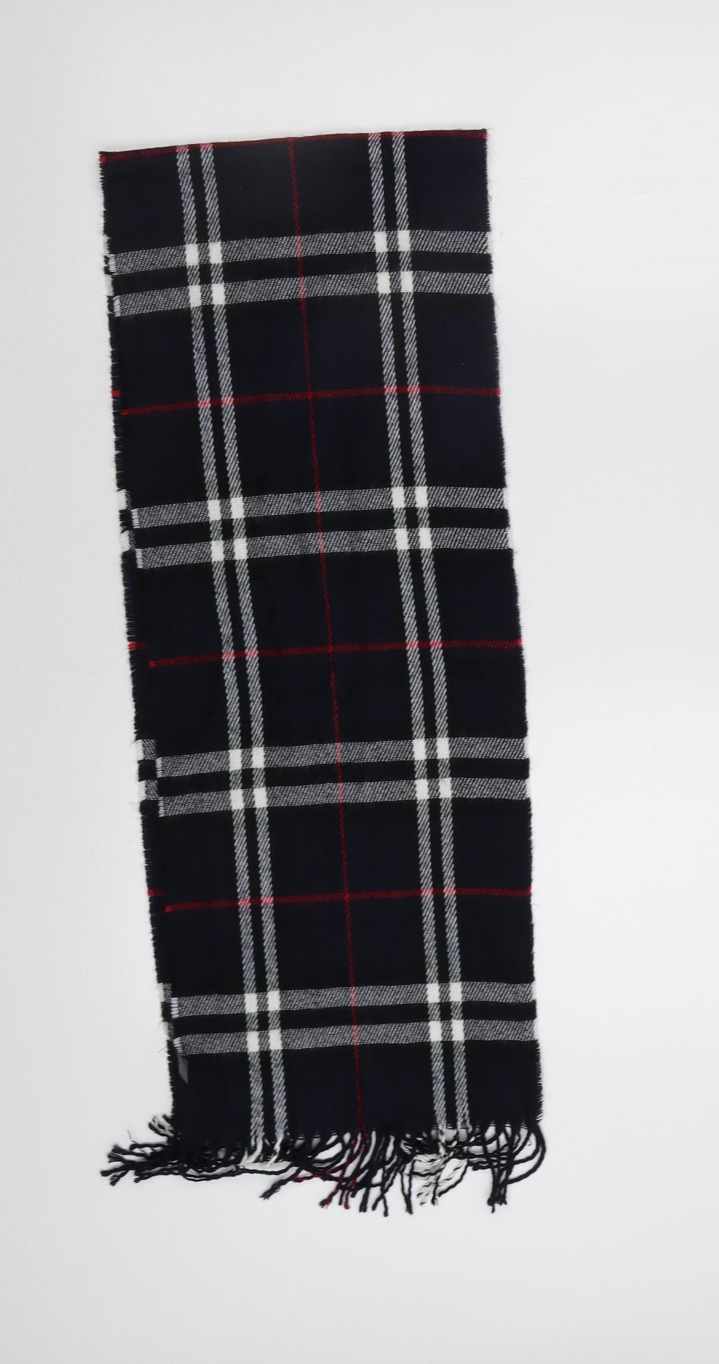 Primark Mens Blue Plaid  Scarf  Size Regular