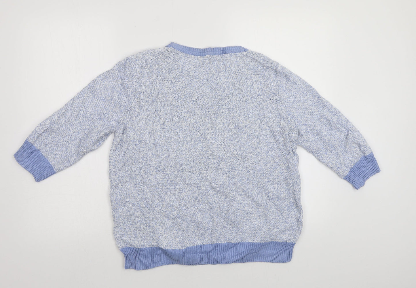 M&Co Womens Blue   Pullover Jumper Size 12