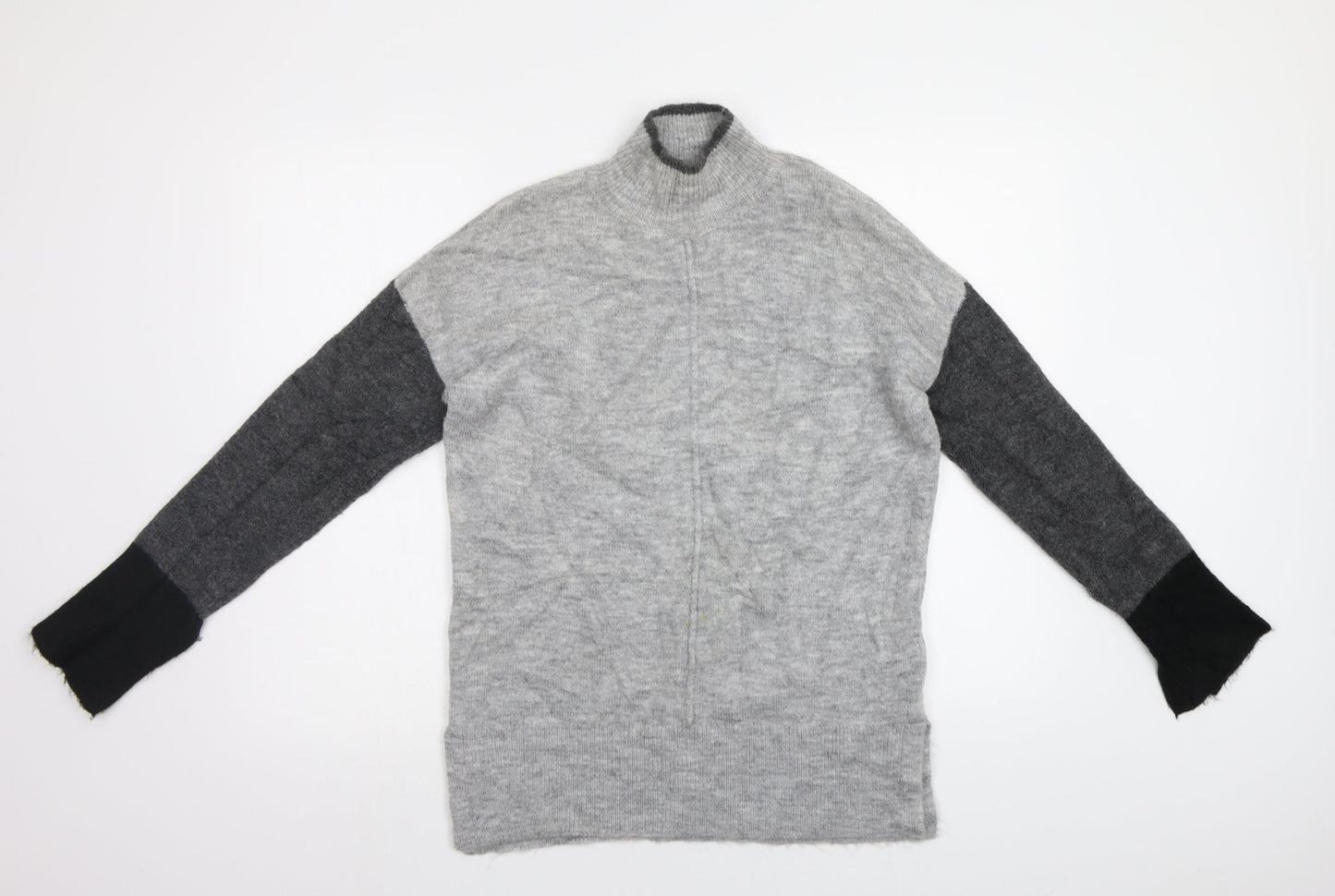 M&S Womens Grey   Pullover Jumper Size S