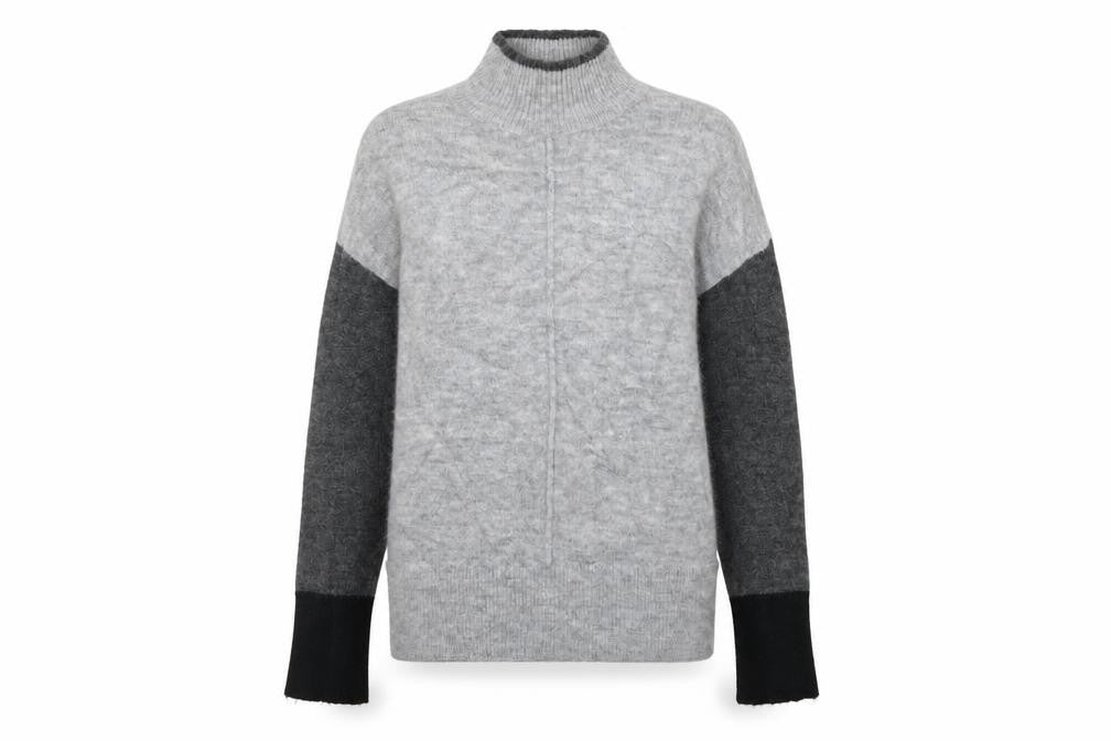 M&S Womens Grey   Pullover Jumper Size S