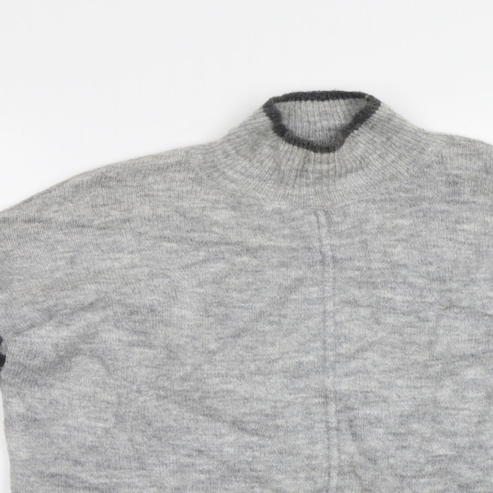 M&S Womens Grey   Pullover Jumper Size S