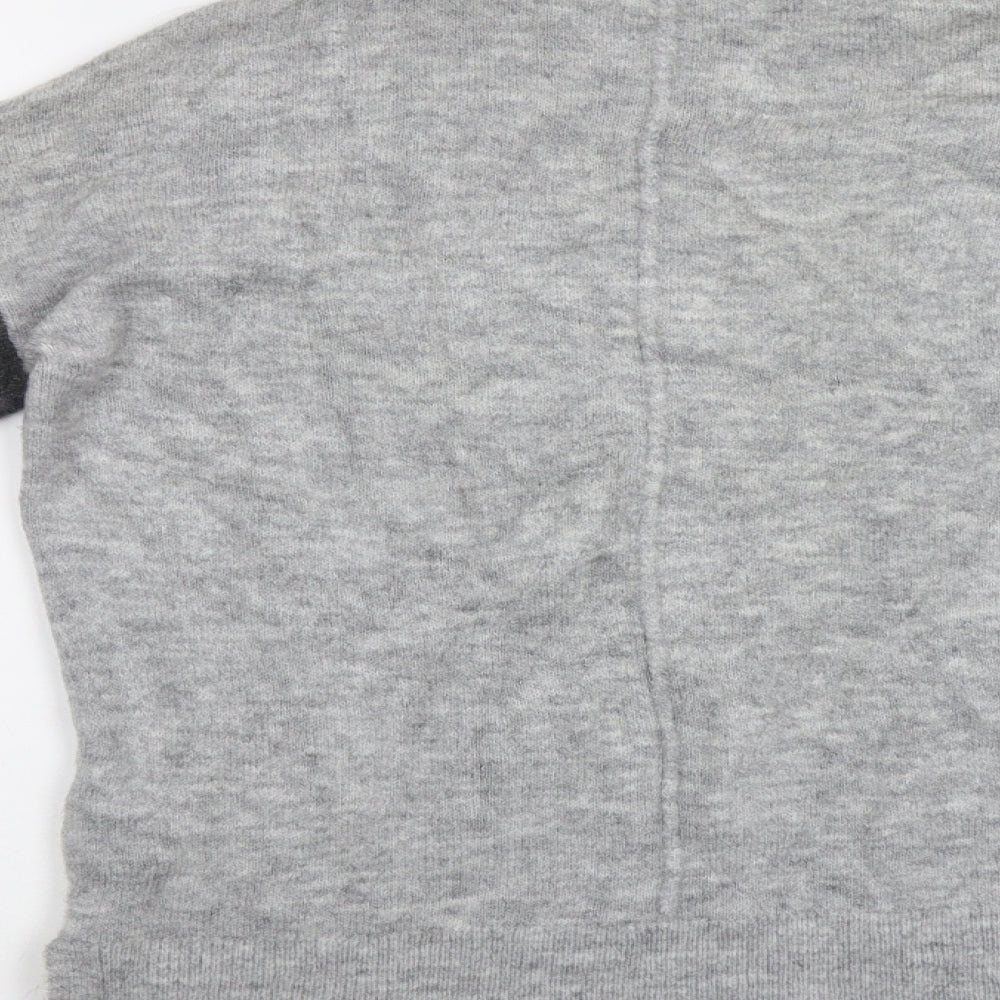 M&S Womens Grey   Pullover Jumper Size S