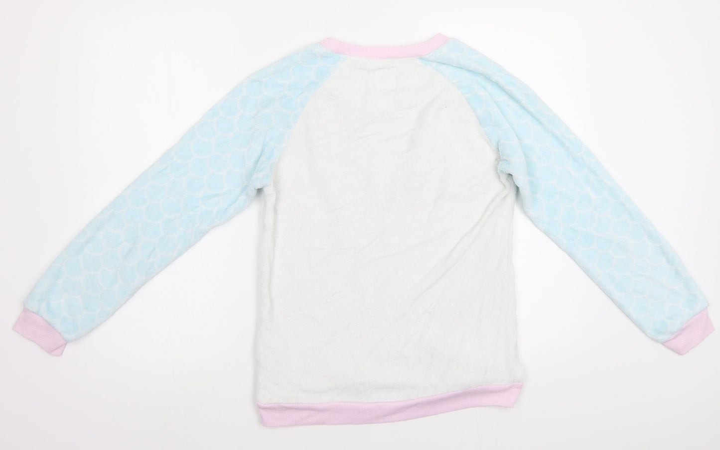 Primark Womens White   Top Pyjama Top Size S  - Ariel