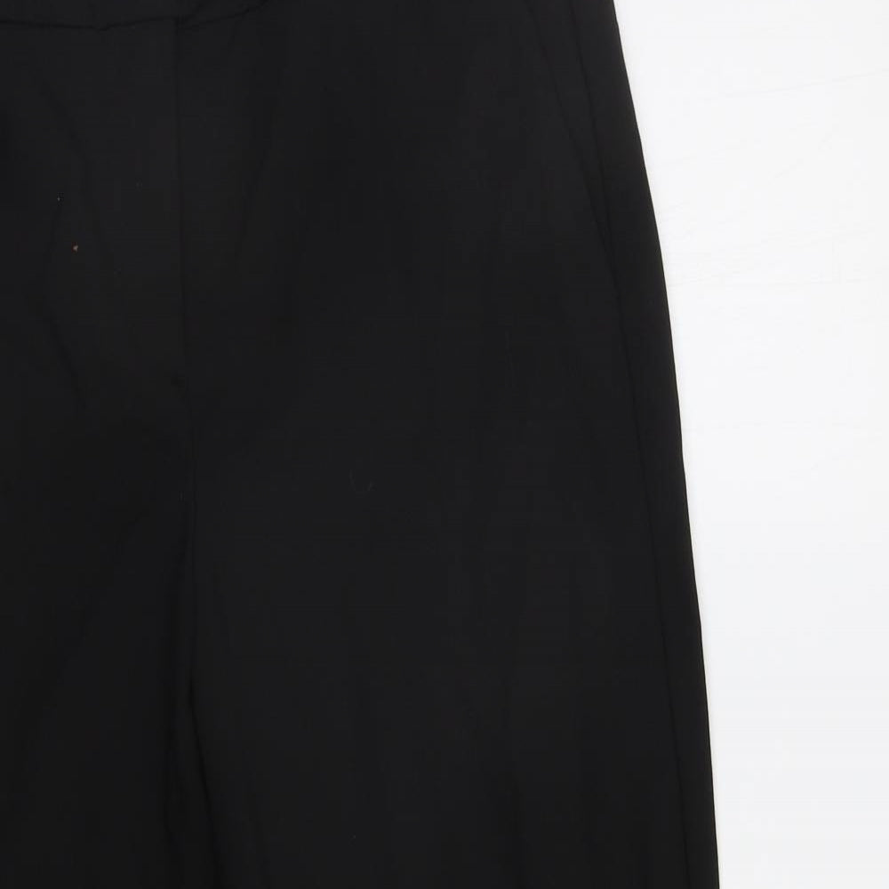 M&S Womens Black   Dress Pants Trousers Size 14 L27 in