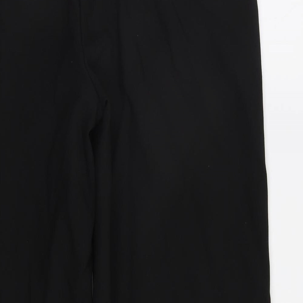M&S Womens Black   Dress Pants Trousers Size 14 L27 in