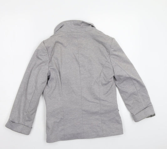 Miss Selfridge Womens Grey   Jacket Blazer Size 12