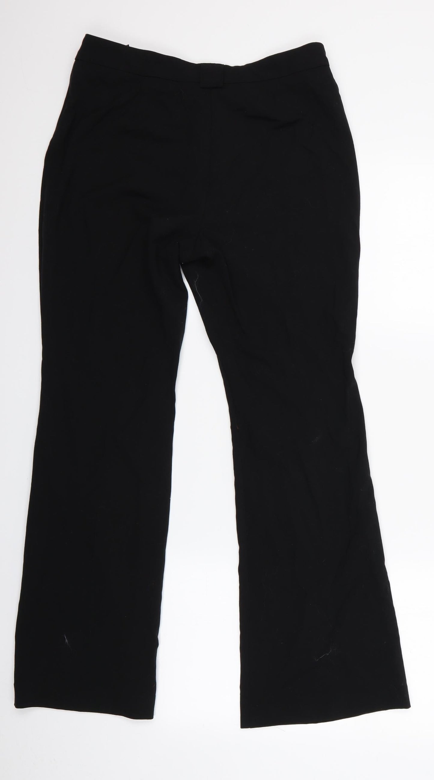 Marks and Spencer Womens Black   Trousers  Size 10 L28 in - Marks and Spencer