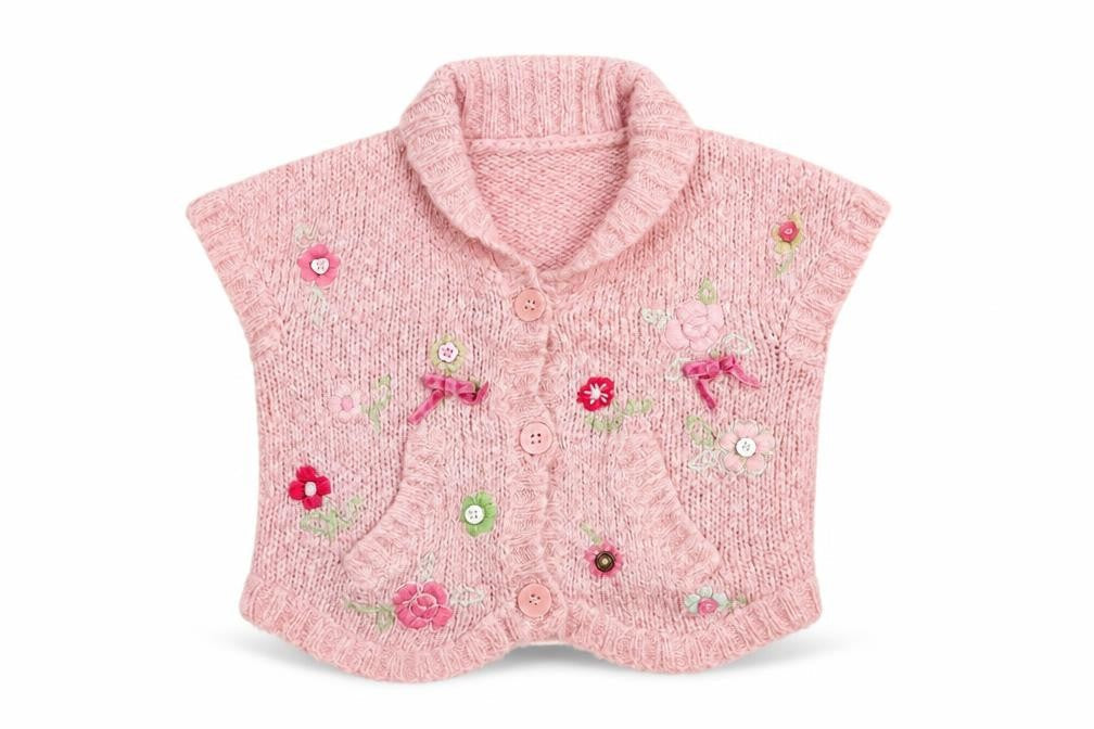 Front view of Next Baby Pink Jacket Coatigan, size 12-18, Months