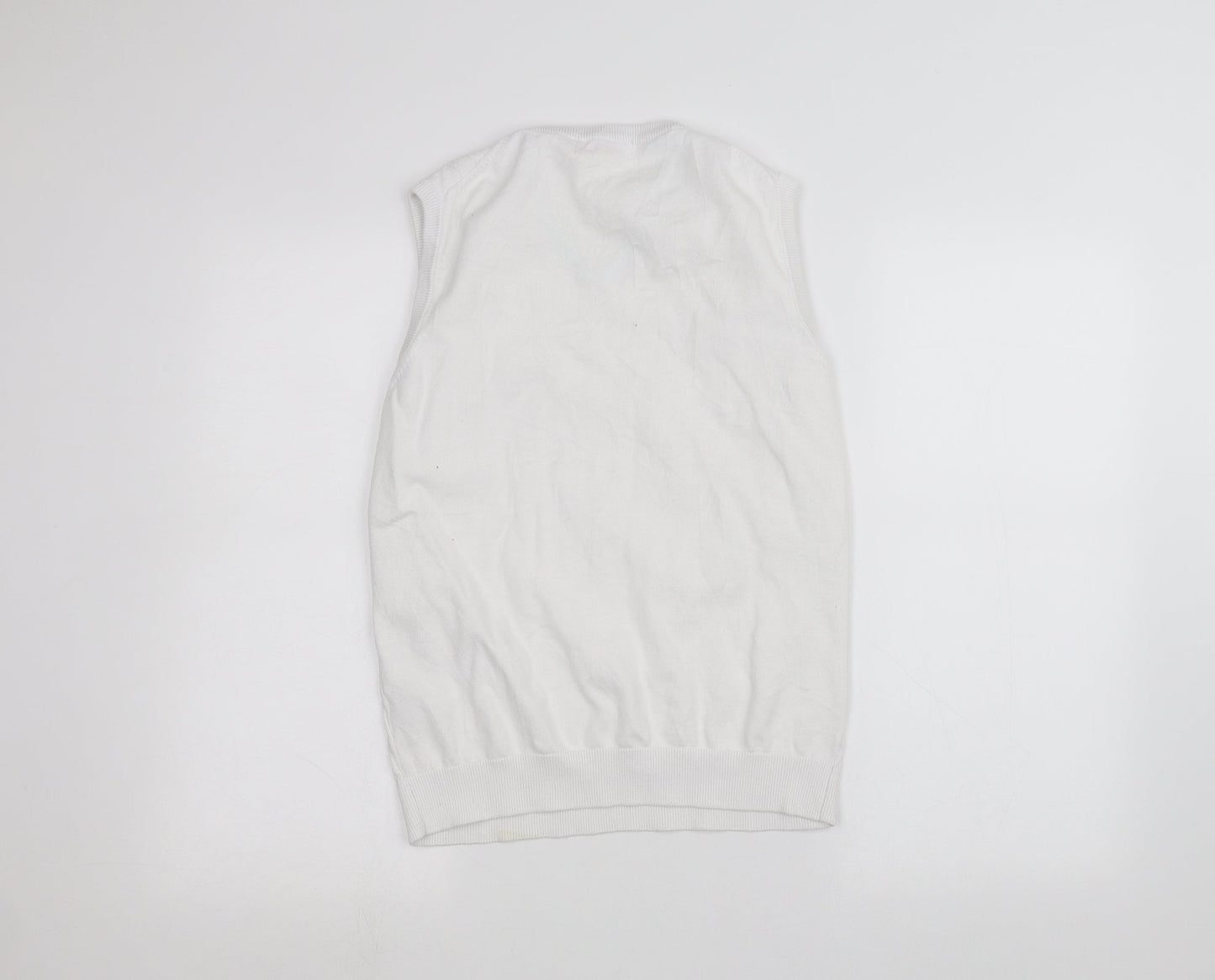 ISLE Womens White   Pullover Jumper Size M