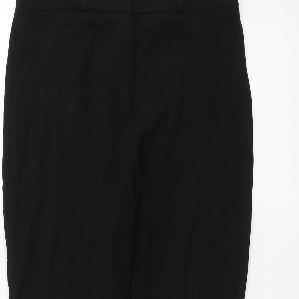 Marks and Spencer Womens Black   Trousers  Size 10 L24 in