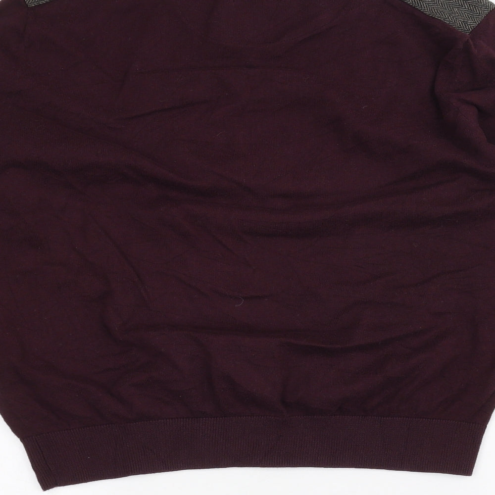 Burton Mens Red   Pullover Jumper Size M