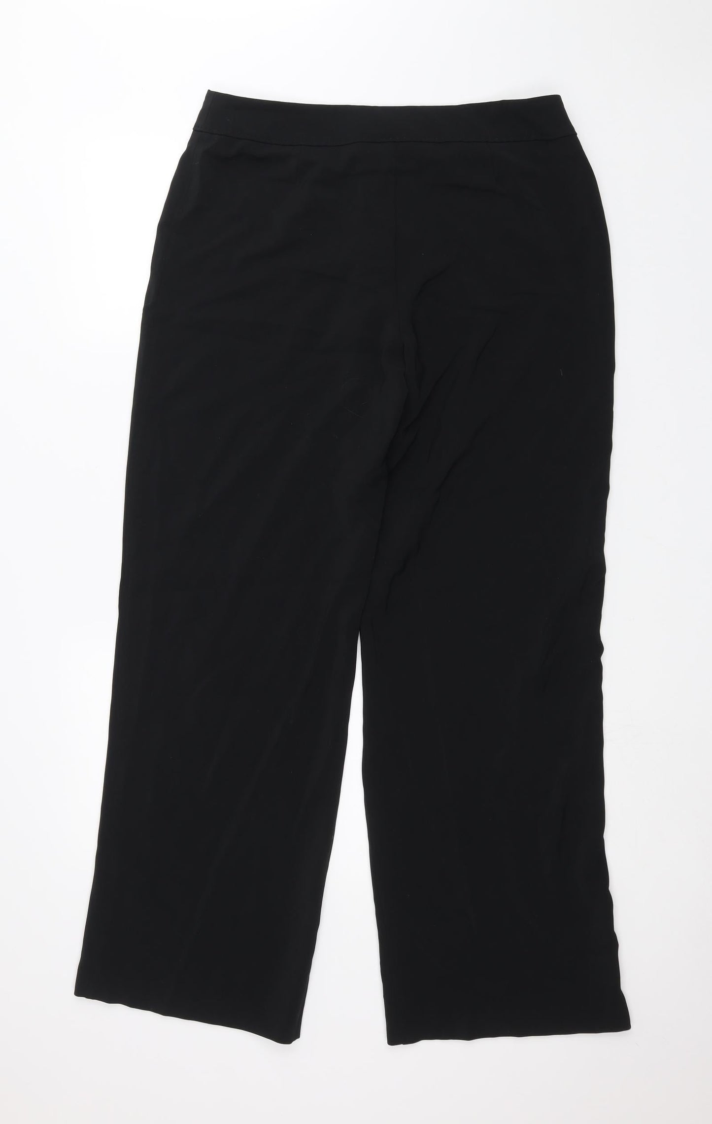 Marks and Spencer Womens Black   Trousers  Size 14 L27 in