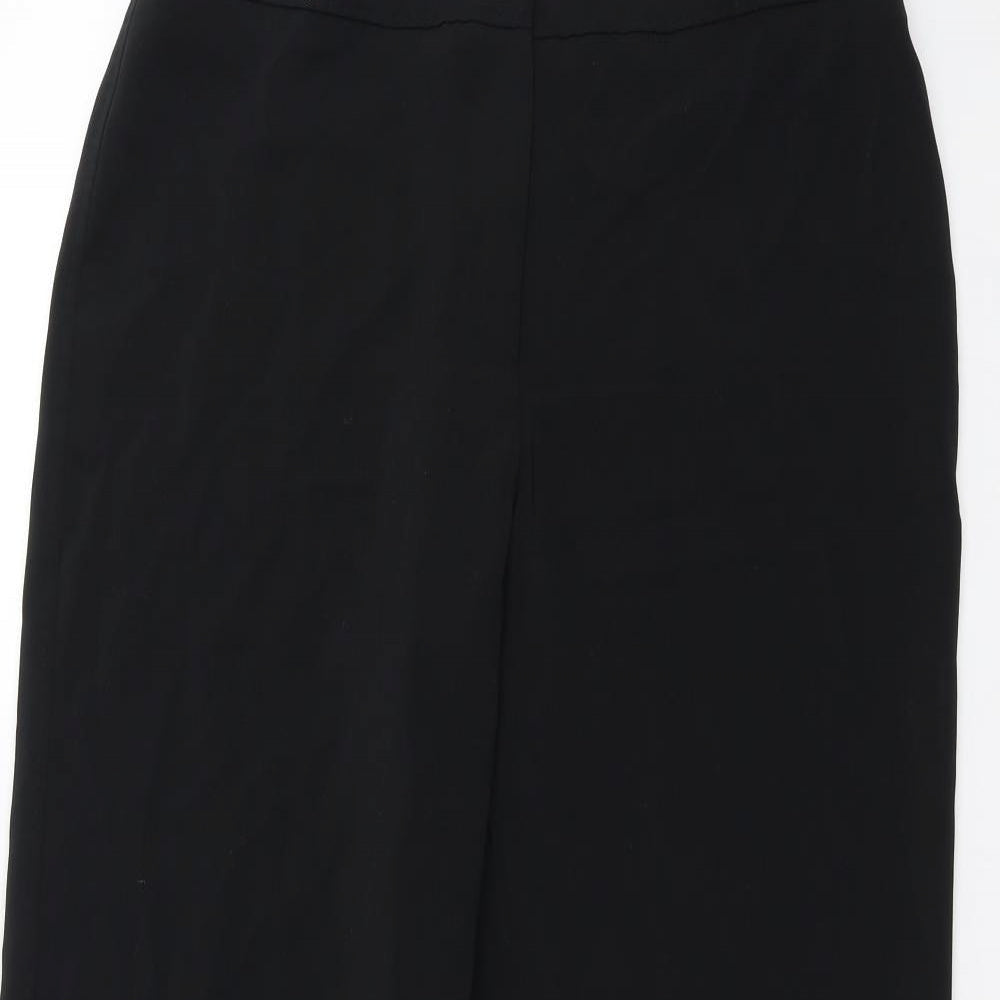 Marks and Spencer Womens Black   Trousers  Size 14 L27 in