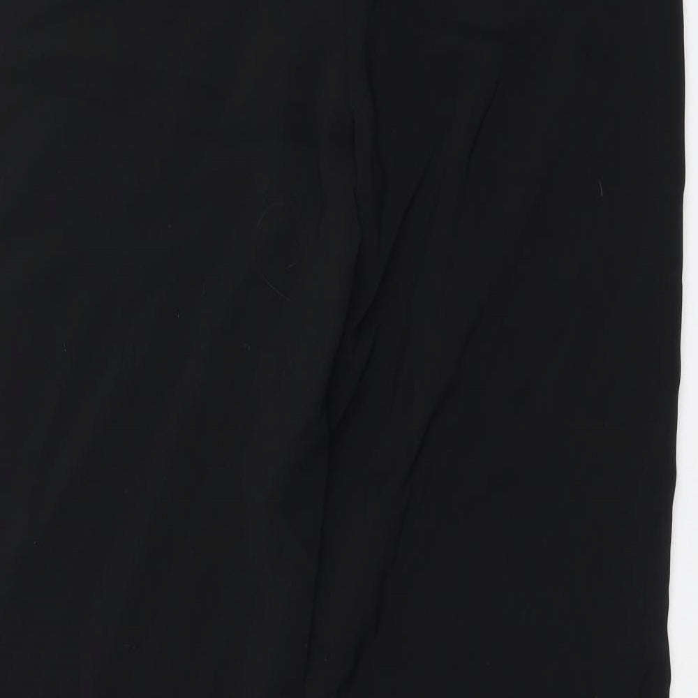Marks and Spencer Womens Black   Trousers  Size 14 L27 in