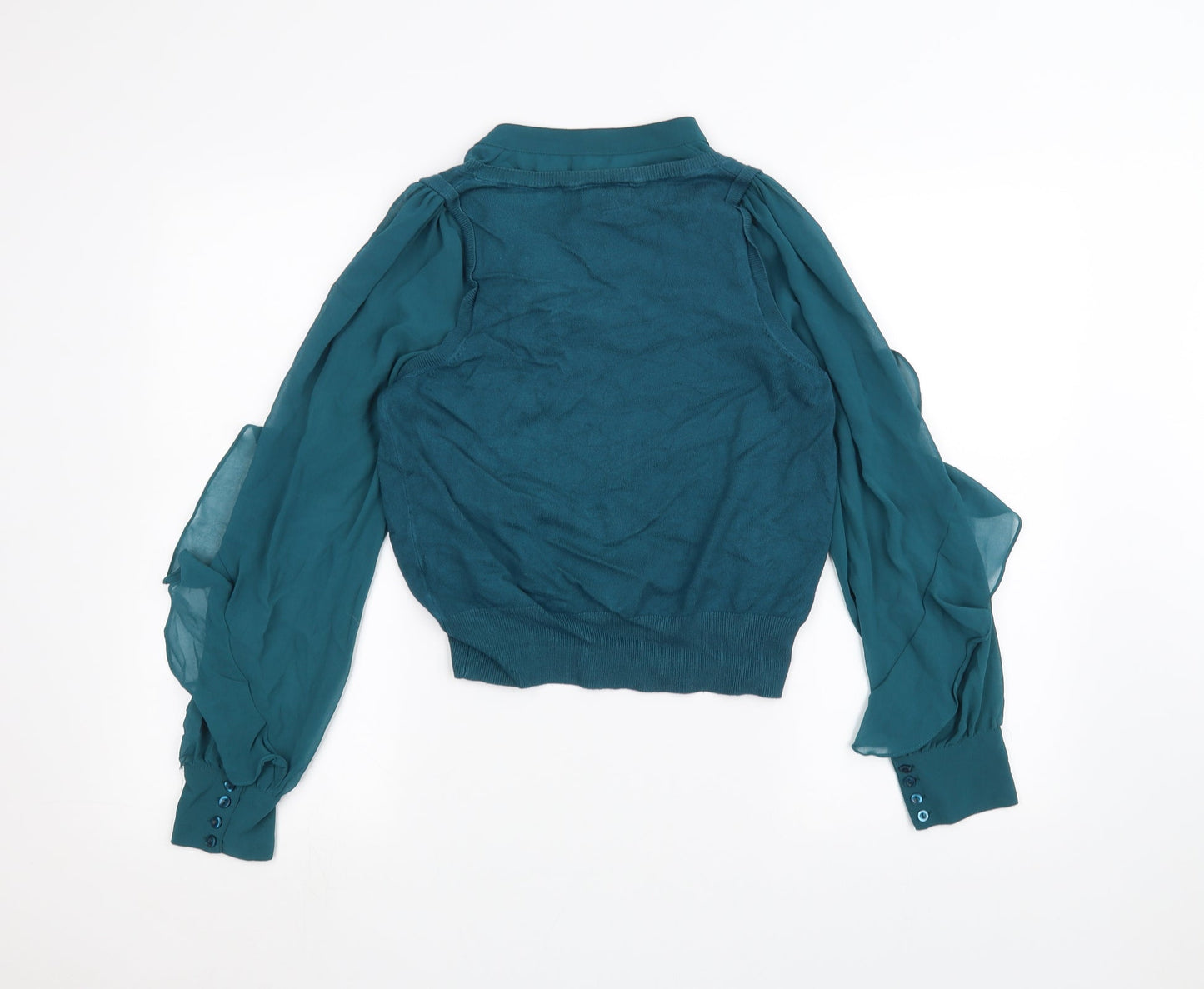 New Look Womens Green   Pullover Jumper Size 12