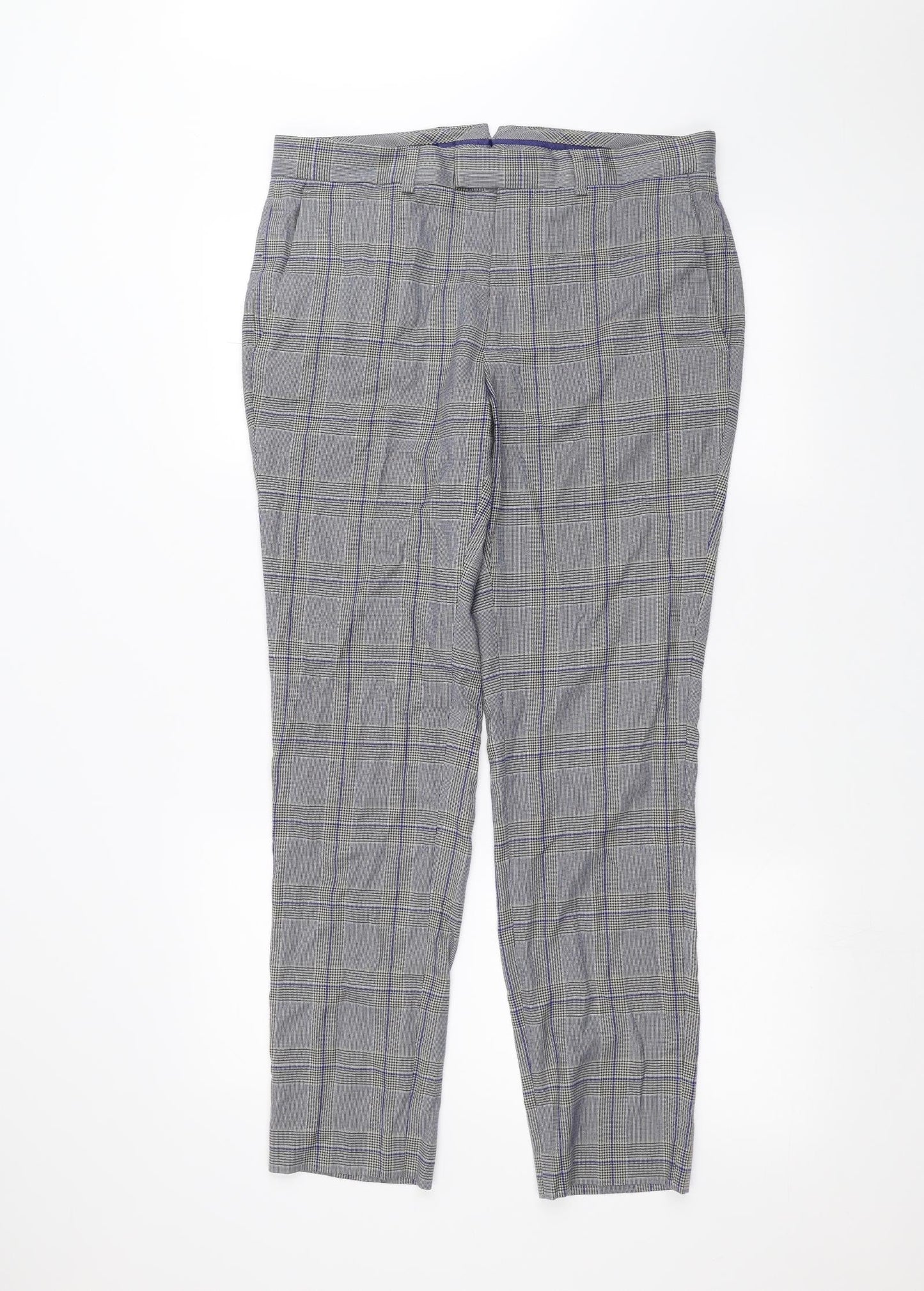 Preworn Womens Grey   Trousers  Size 32 in L32 in