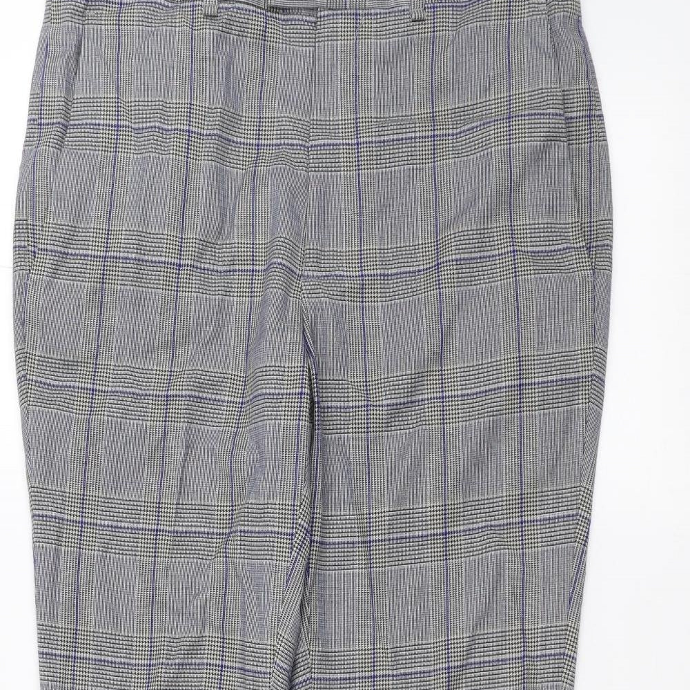 Preworn Womens Grey   Trousers  Size 32 in L32 in