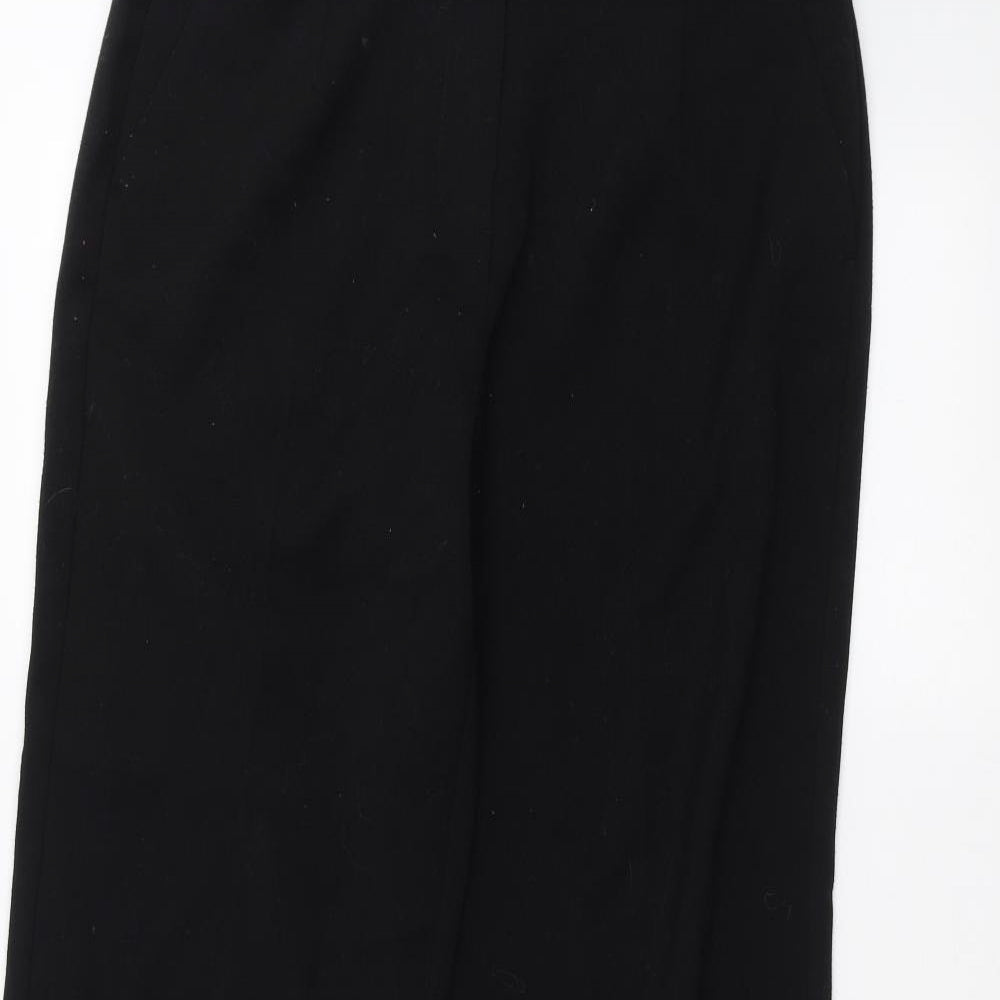 Per Una Womens Black   Trousers  Size 12 L29 in