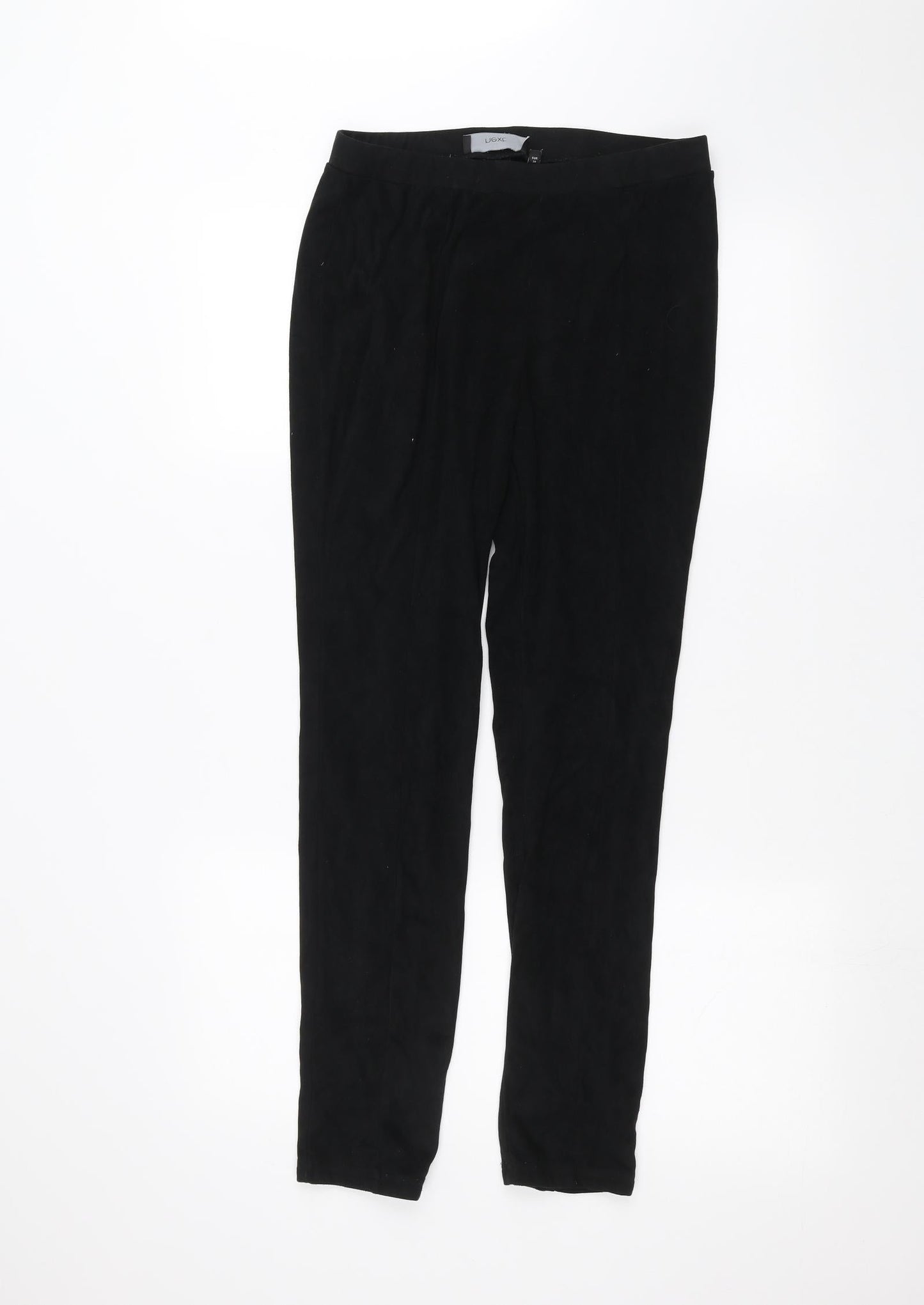NEXT Womens Black   Trousers  Size 10 L25 in