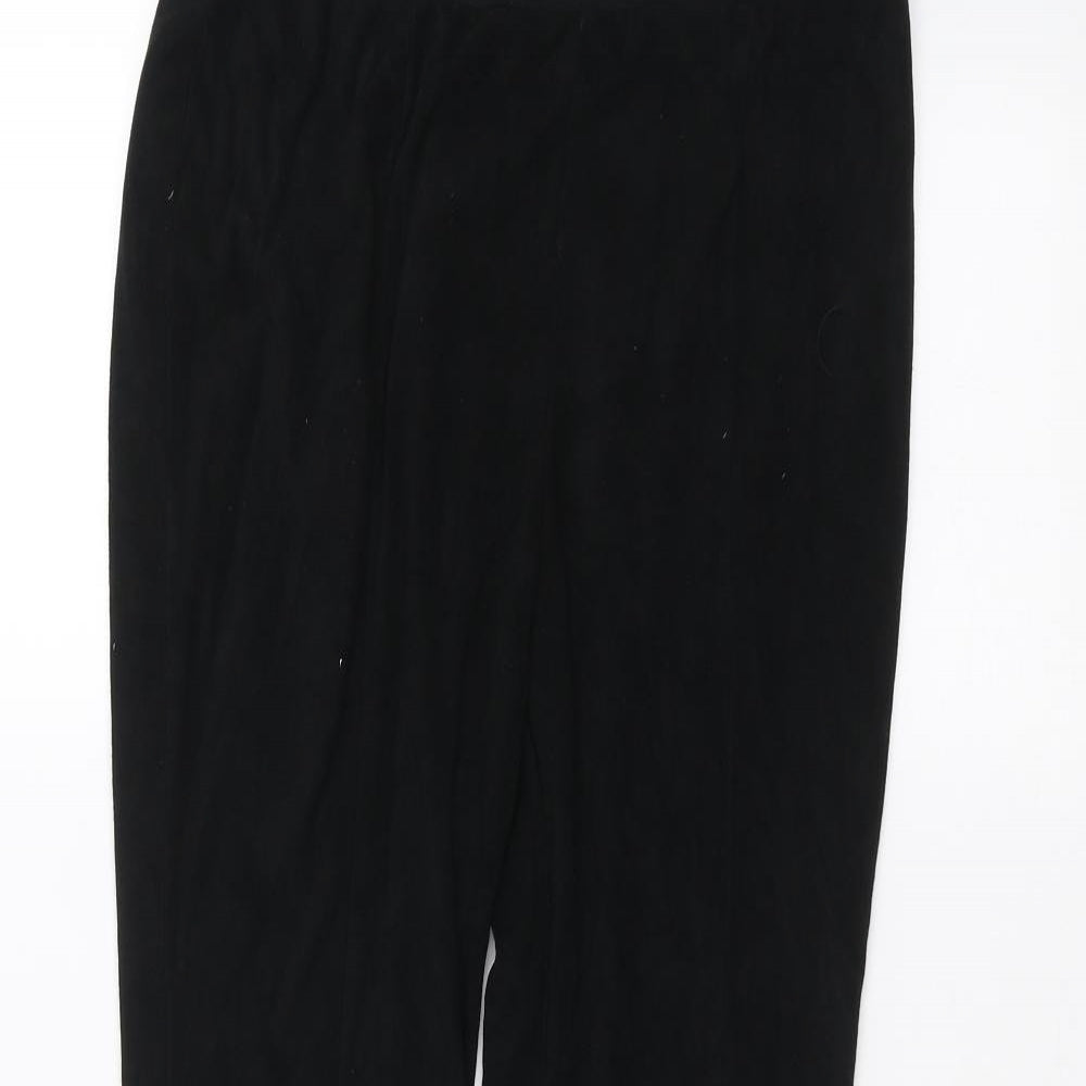 NEXT Womens Black   Trousers  Size 10 L25 in
