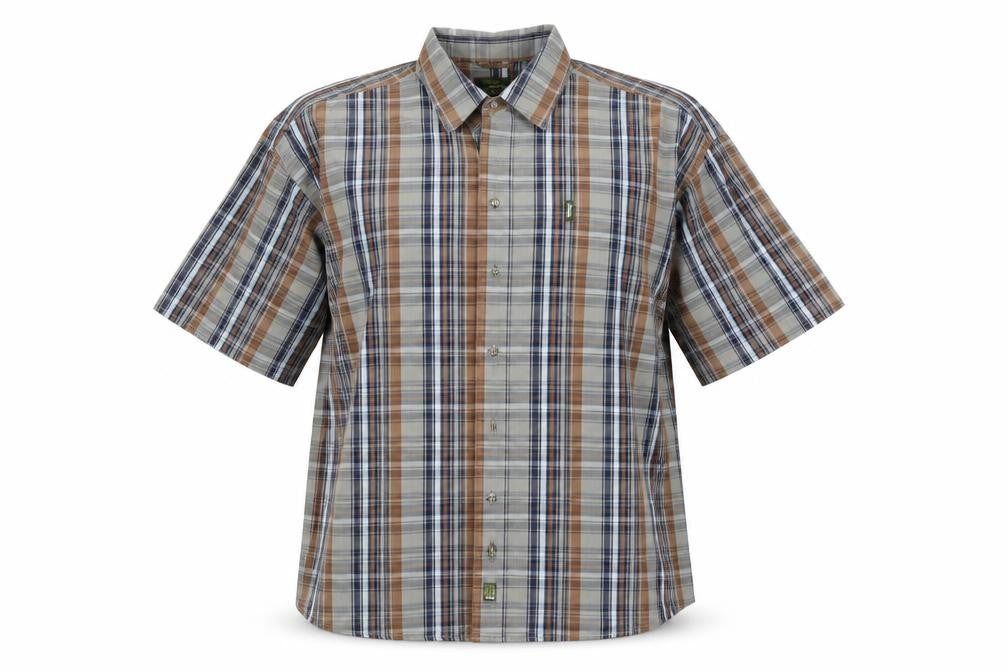 Jeep Womens Multicoloured Check  Basic Button-Up Size L